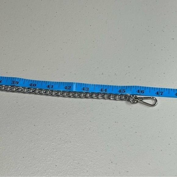 🆕 Danier Leather Snake Skin Embossed Patent Crossbody / Clutch - Picture 11 of 11